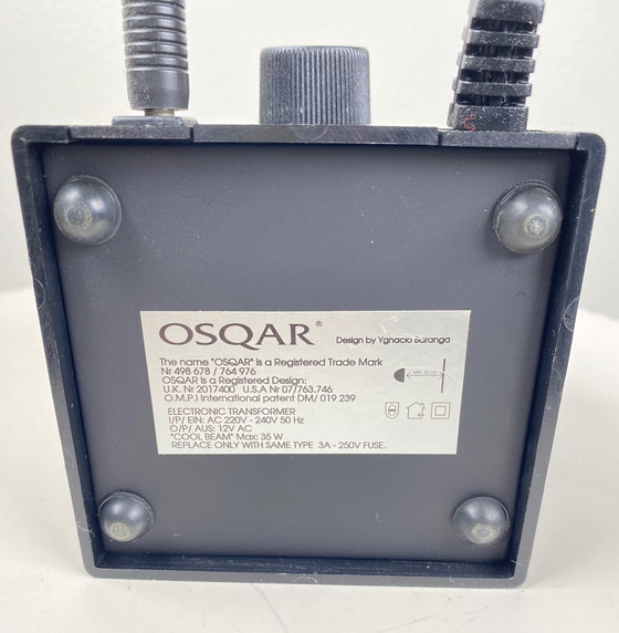 Image 1 of Iconische Vintage Osqar Robot Tafellamp Sculptuur - Ontwerp door Ygnacio Baranga 1980S