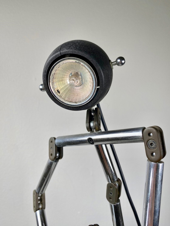 Image 1 of Iconische Vintage Osqar Robot Tafellamp Sculptuur - Ontwerp door Ygnacio Baranga 1980S