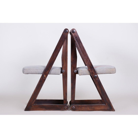 Image 1 of Paar Art Deco vintage fauteuils, jaren 1940