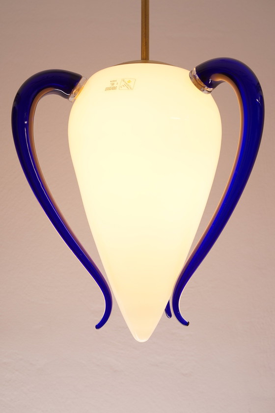 Image 1 of Plafondlamp Barovier & Toso van Murano glas door Marco Mencacci