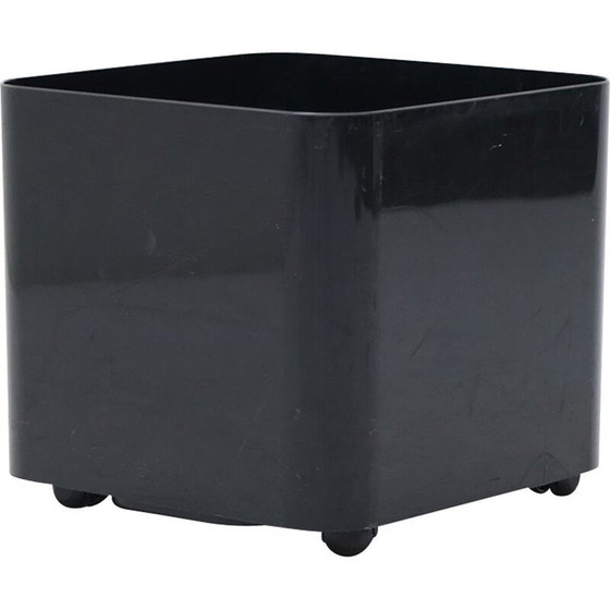 Image 1 of Vintage "Crescendo" plantenbak van kunststof en metaal door Isao Hosoe voor Bilumen, 1970