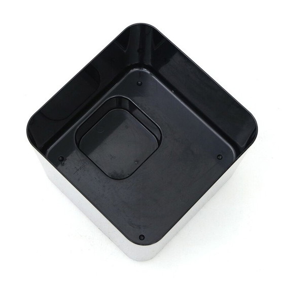 Image 1 of Vintage "Crescendo" plantenbak van kunststof en metaal door Isao Hosoe voor Bilumen, 1970