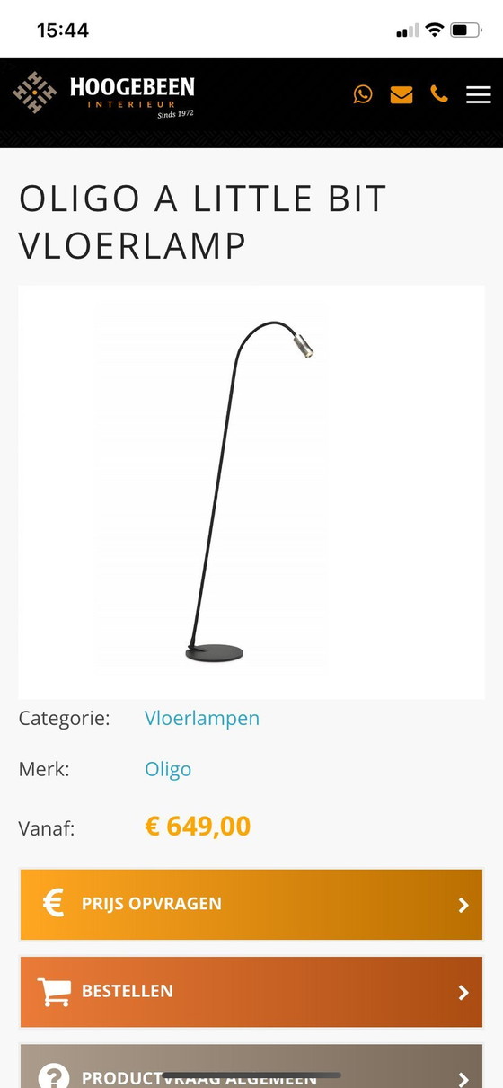 Image 1 of Oligo A Little Bit Design Vloerlamp 