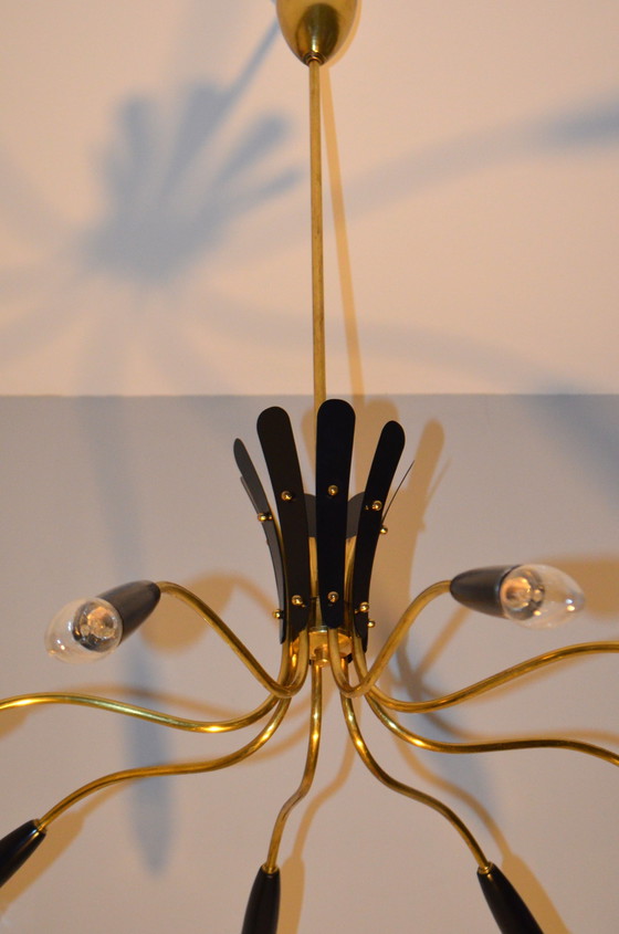 Image 1 of Italiaanse Sputnik Spider Lamp