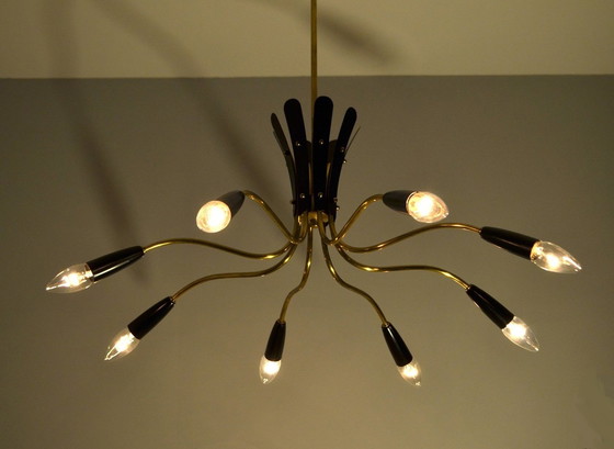 Image 1 of Italiaanse Sputnik Spider Lamp