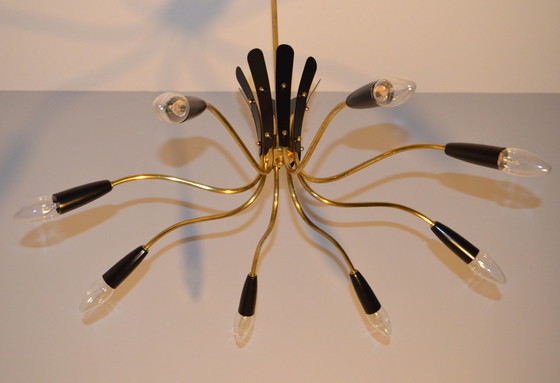 Image 1 of Italiaanse Sputnik Spider Lamp