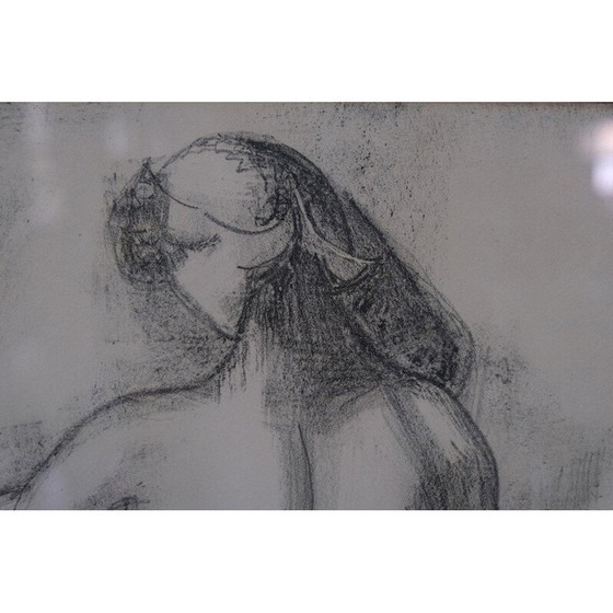 Image 1 of Moderne vintage litho van Georges Lambert, 1960