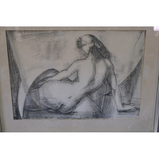 Image 1 of Moderne vintage litho van Georges Lambert, 1960