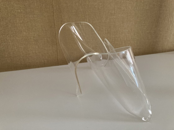 Image 1 of Vintage Plexiglas enveloppen houder