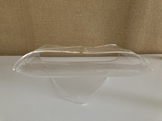 Image 1 of Vintage Plexiglas enveloppen houder