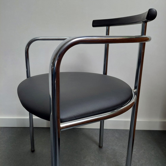 Image 1 of 4x Segis Italy Martina Eetkamerstoelen. Carlo Bimbi