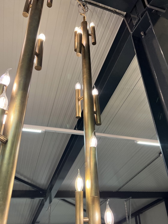 Image 1 of 3 Brand van Egmond Shiro Hanglampen Brass Finish