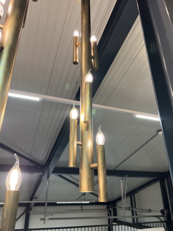 Image 1 of 3 Brand van Egmond Shiro Hanglampen Brass Finish