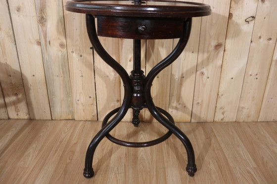 Image 1 of Gebogen houten badmeubel Thonet Style van Kohn