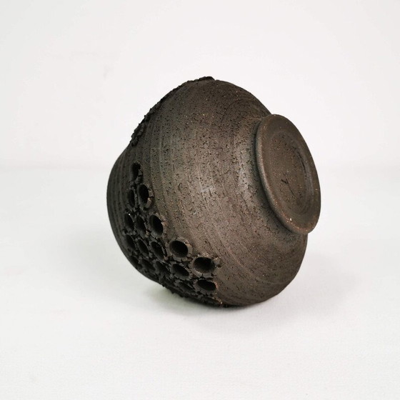 Image 1 of Vintage kandelaar van keramiek, Denemarken 1970