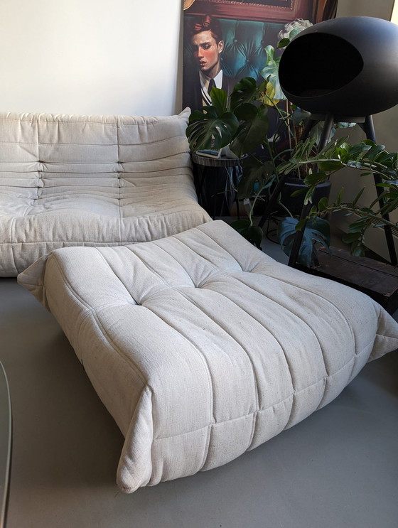 Image 1 of Ligne Roset Togo 2-zits, poef en hoekelement