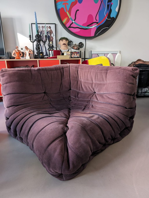 Ligne Roset Togo 2-zits, poef en hoekelement