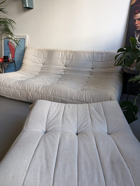 Image 1 of Ligne Roset Togo 2-zits, poef en hoekelement