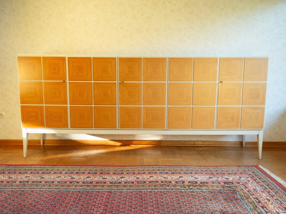 Image 1 of Dressoir van Musterring, vierkante panelen, jaren 1960