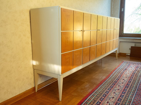 Image 1 of Dressoir van Musterring, vierkante panelen, jaren 1960