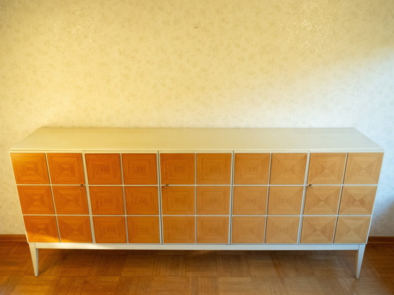 Image 1 of Dressoir van Musterring, vierkante panelen, jaren 1960