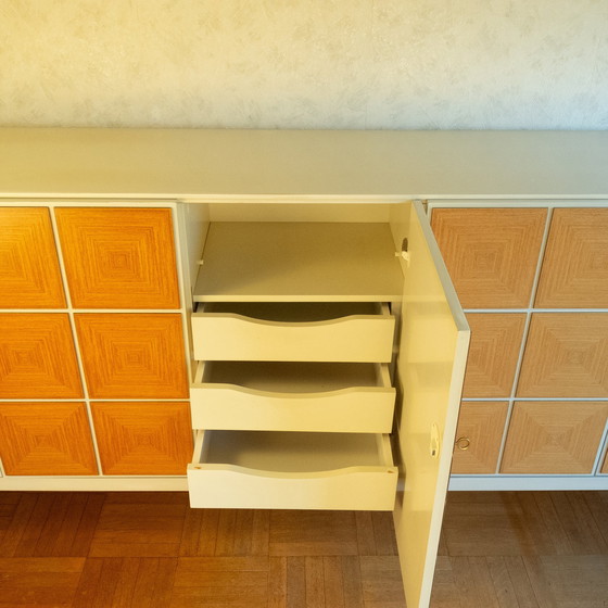 Image 1 of Dressoir van Musterring, vierkante panelen, jaren 1960