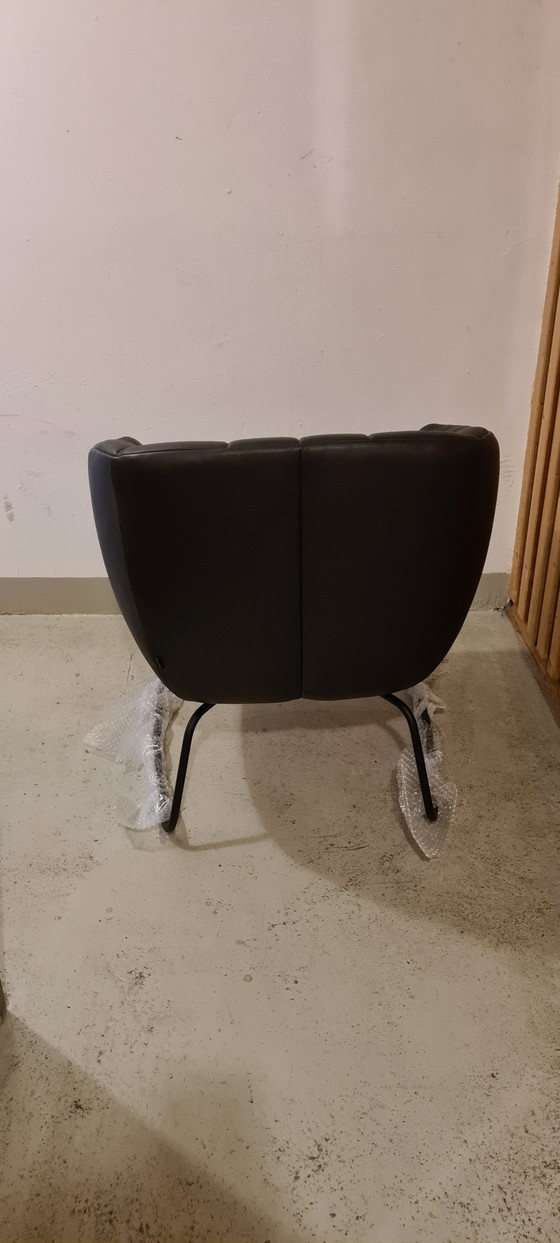 Image 1 of Signet Lenni designer/clubfauteuil leer zwart