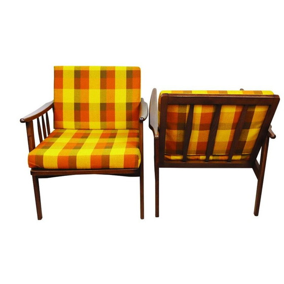 Image 1 of Paar vintage fauteuils, Frankrijk 1960