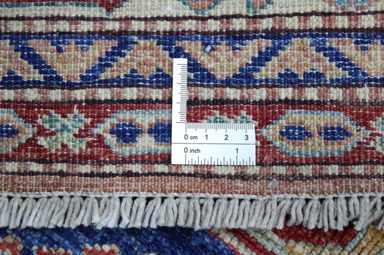 Image 1 of Origineel handgeknoopt Kazak Diyar tapijt 215 X 146 Cm Topconditie