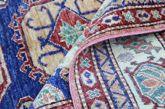Image 1 of Origineel handgeknoopt Kazak Diyar tapijt 215 X 146 Cm Topconditie