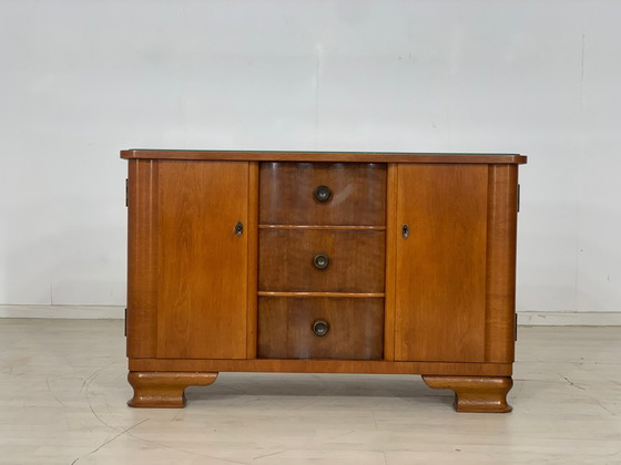 Image 1 of Mid Century ladekast dressoir kledingkast ladekast vintage