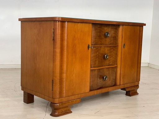 Mid Century ladekast dressoir kledingkast ladekast vintage