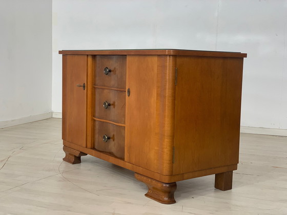 Image 1 of Mid Century ladekast dressoir kledingkast ladekast vintage