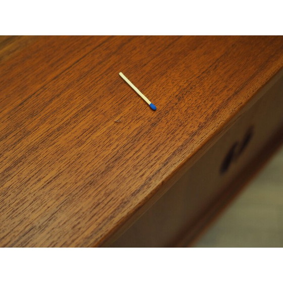 Image 1 of Vintage teakhouten dressoir, Denemarken 1970