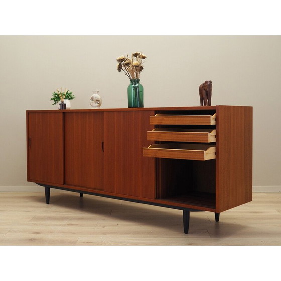 Image 1 of Vintage teakhouten dressoir, Denemarken 1970