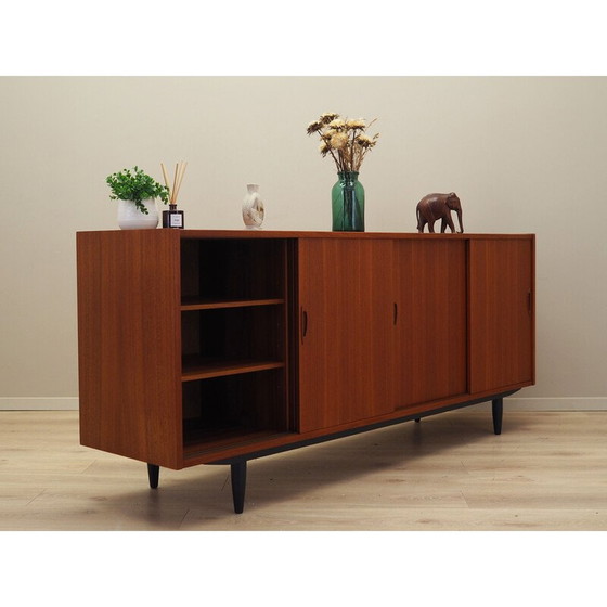 Image 1 of Vintage teakhouten dressoir, Denemarken 1970