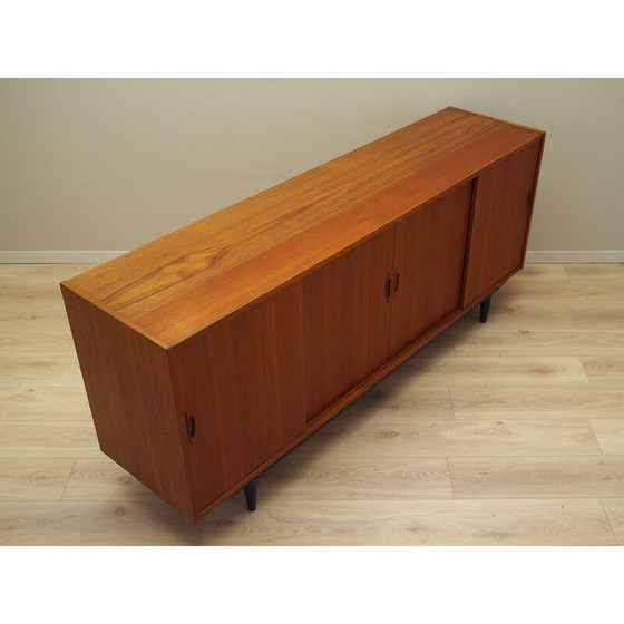 Image 1 of Vintage teakhouten dressoir, Denemarken 1970
