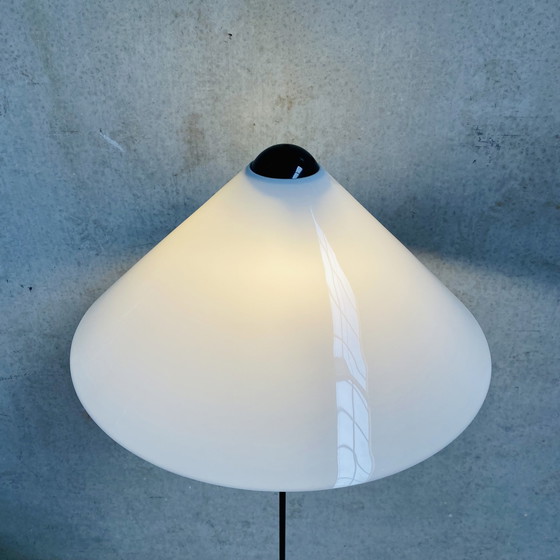 Image 1 of Oluce Vloer Lamp Vico Magistretti Model Snow 1970