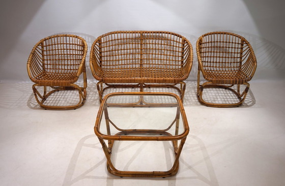 Image 1 of Rotan set, 1960