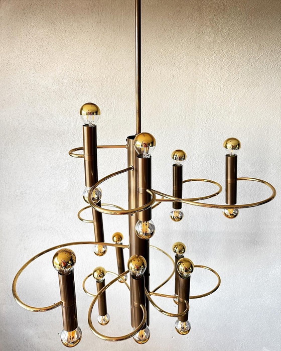 Image 1 of Vintage Spiral Hanglamp