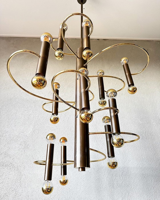 Image 1 of Vintage Spiral Hanglamp