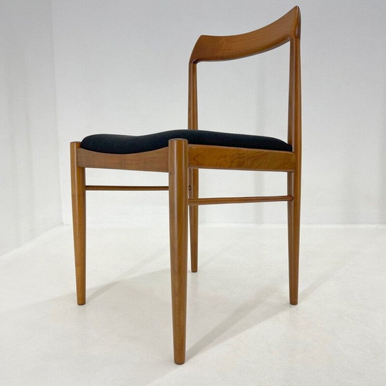 Image 1 of Set van 4 vintage Deense eetkamerstoelen, jaren 1960