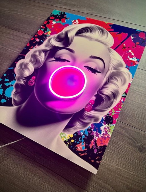 Led Lamp Marilyn Monroe