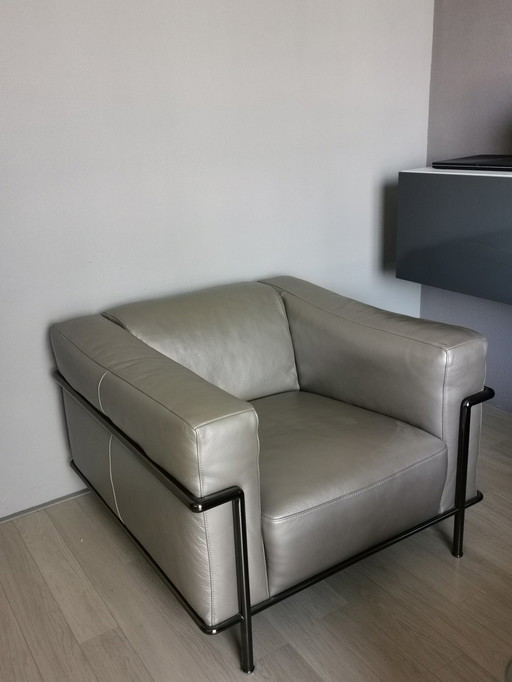 2 X Natuzzi Leren Fauteuils