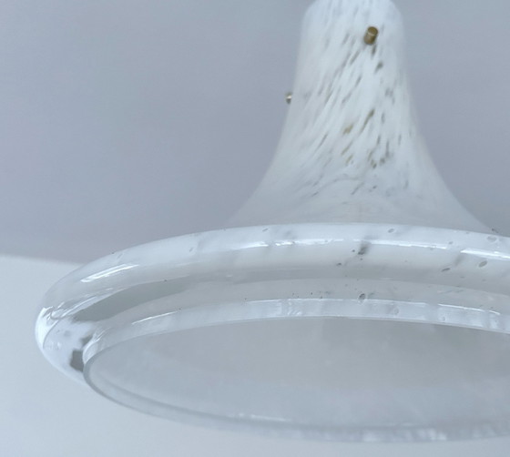 Image 1 of Vintage Limburgse Glazen Hanglamp