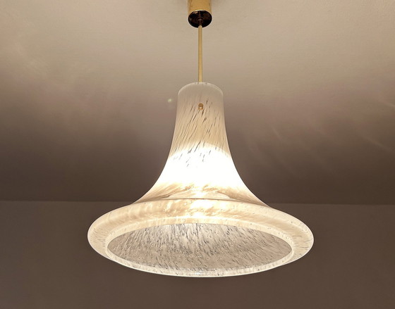 Image 1 of Vintage Limburgse Glazen Hanglamp