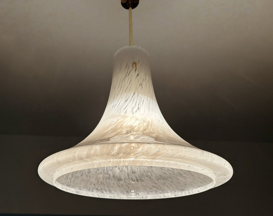 Image 1 of Vintage Limburgse Glazen Hanglamp