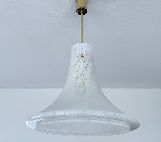 Image 1 of Vintage Limburgse Glazen Hanglamp