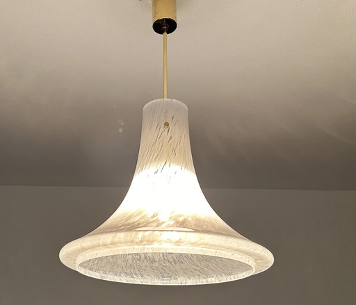 Vintage Limburgse Glazen Hanglamp