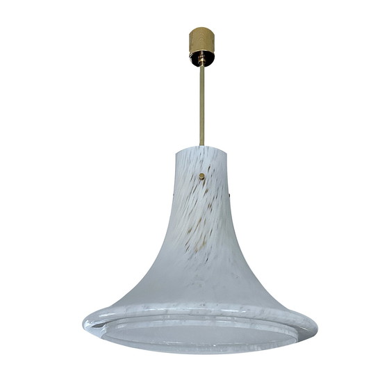 Image 1 of Vintage Limburgse Glazen Hanglamp